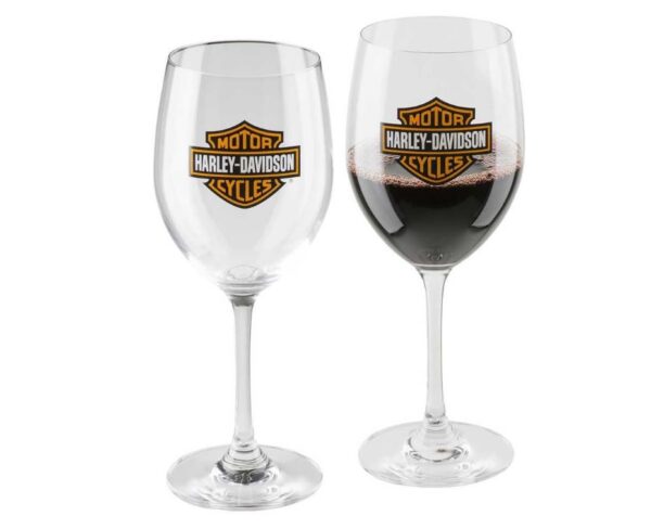 Harley - Davidson B&S WEIN GLAS SET - HDX - 98708