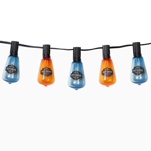 Harley-Davidson® Vivid B&S Eagle LED Party Lights 220v - HDX-99331