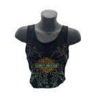 Tanktop mit Glitzerapplikation von Harley-Davidson an der Vorderseite