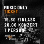 Gutschein Music Only Event