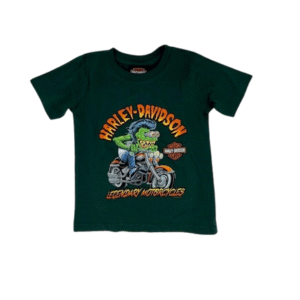Clocktower Harley-Davidson T-Shirt TS-KIDS DEALER Monster grün
