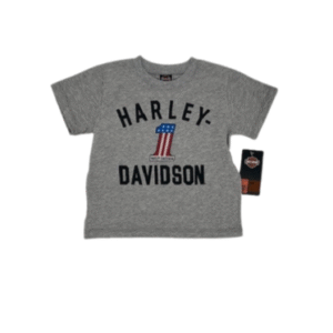 Clocktower Harley-Davidson T-Shirt TS-KIDS DEALER grau Number 1