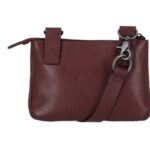 Harley-Davidson Umhängetasche Leder Farbe Oxblood