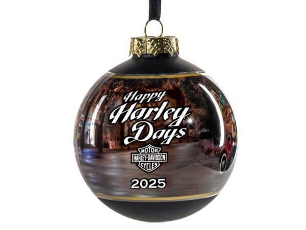 Harley-Davidson® Christbaumkugel 2025 Biker Santa HDX-99355