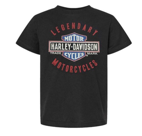 Harley-Davidson Kinder T-Shirt schwarz B&S 1589504