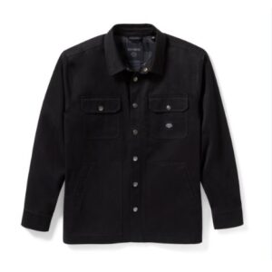 schwarze Shirt Jacke von Harley-Davidson
