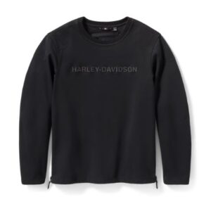 abriebfester Pullover von Harley-Davidson schwarz