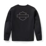 abriebfester Pullover von Harley-Davidson schwarz