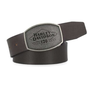 Harley-Davidson Gürtel 120Jahre Anniversary Edition dunkelbraun