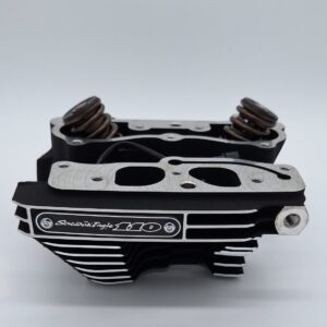 Harley-Davidson Cylinder Head Assy Rear Black 17252-07A