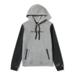 Harley-Davidson Damen Faux Leder Pullover Hoodieschwarz/grau 96818-25VW