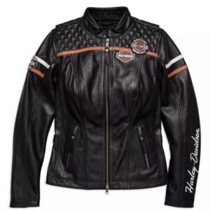 Harley-Davidson Damen Lederjacke Miss Enthusiast CE 98030-18EW
