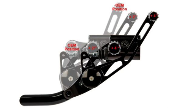 Rick's Motorcycles Fußrastenanlage "AK4.7" Softail M8 - S8-4000P0N-0