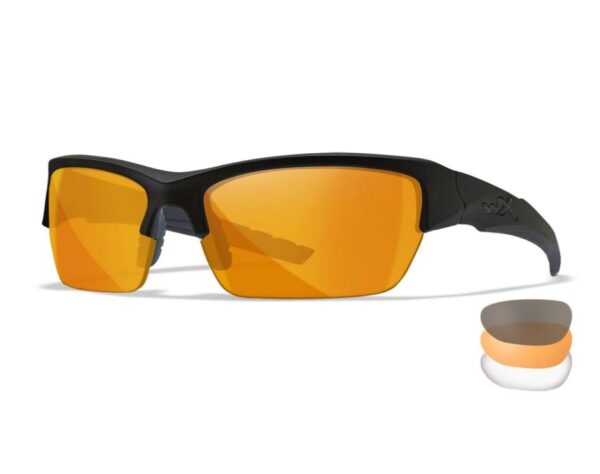 Wiley X WX Valor Schutzbrille Gläser in Smoke Grey /Transparent /Light Rust WX-CHVAL06