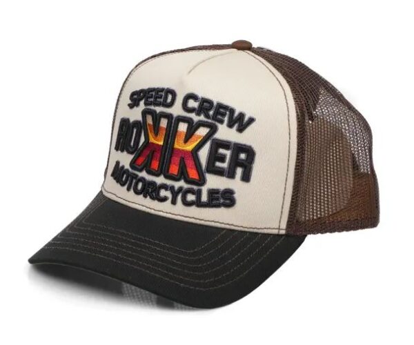 The Rokker Company Trukker Cap Speed Crew braun/schwarz 9141108