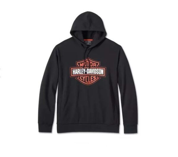 Harley-Davidson Hoodie Bar & Shield Tech schwarz 96025-24VM