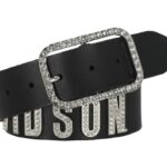 Harley-Davidson Damen Gürtel Rhinestone schwarz BMW046