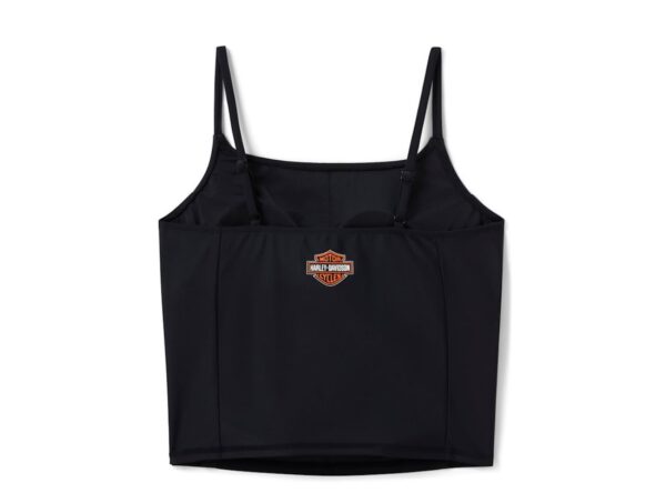 Harley-Davidson Damen Swim Drop H Tankini Shirt Top schwarz 96236-26VW