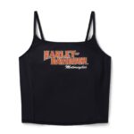 Harley-Davidson Damen Swim Drop H Tankini Shirt Top schwarz 96236-26VW