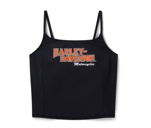 Harley-Davidson Damen Swim Drop H Tankini Shirt Top schwarz 96236-26VW