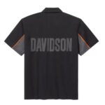Harley-Davidson Kurzarm Hemd schwarz