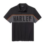 Harley-Davidson Kurzarm Hemd schwarz