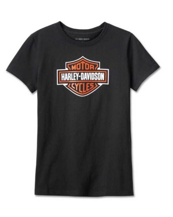 Harley-Davidson Damen T-Shirt Bar & Shield schwarz 99095-24VW