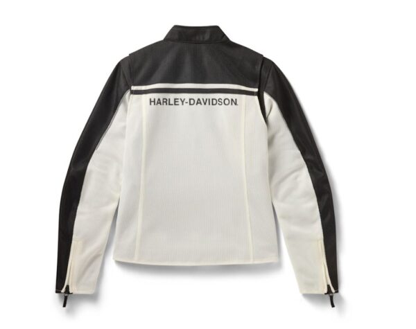 Harley-Davidson Damen Motorradjacke H-D Mesh weiß/schwarz 97135-26VW