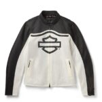 Harley-Davidson Damen Motorradjacke H-D Mesh weiß/schwarz 97135-26VW