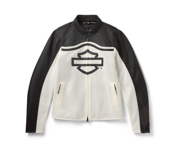 Harley-Davidson Damen Motorradjacke H-D Mesh weiß/schwarz 97135-26VW