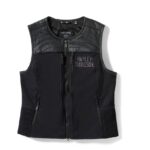Harley-Davidson Damen Weste Long Haul Utility schwarz 97201-25VW