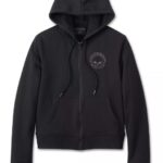Harley-Davidson Damen Jacke Willie G Skull 3-in-1 schwarz 98401-24VW