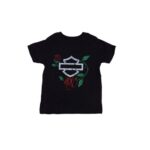 Clocktower Harley-Davidson T-Shirt TS-KIDS DEALER Roses